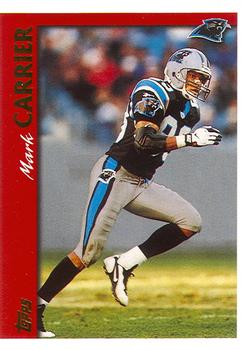Mark Carrier Carolina Panthers 1997 Topps NFL #57